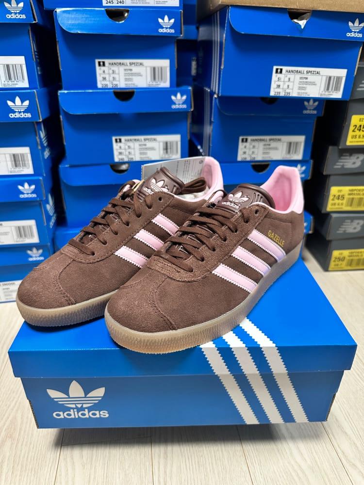 [국내매장판] 아디다스 가젤 브라운 핑크 JH5666