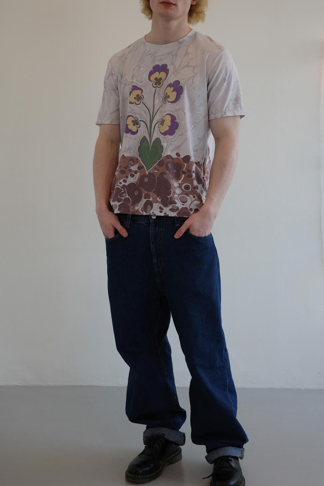 Marbled T-Shirt (pansy)