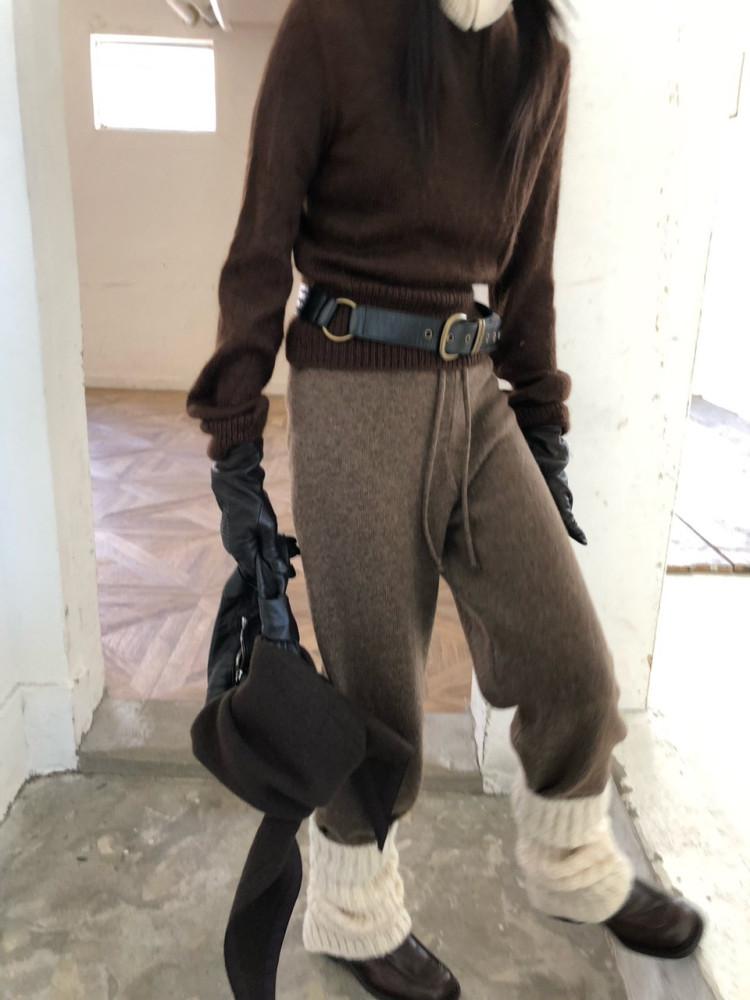 BREATHE 브리드 24FW 알파카 조거 팬츠 (3 color)