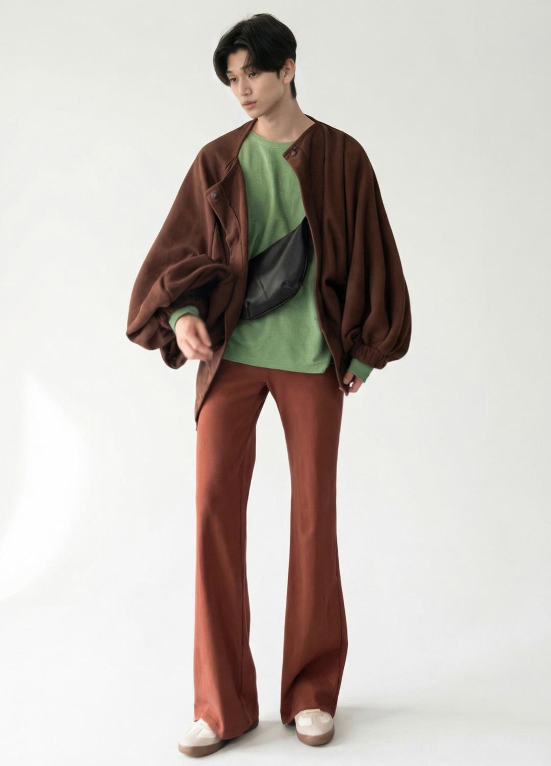 (Brown)Bold Volume Cardigan 볼드 볼륨 가디건(브라운)
