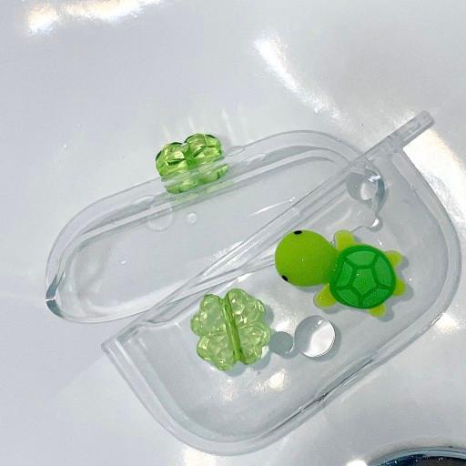 이슬🫧 맺힌, 거북이🐢🍃 에어팟 케이스