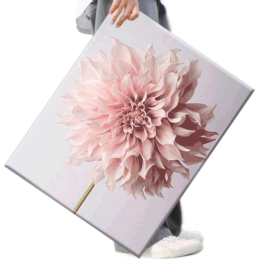 FASEN diy보석십자수 캔버스 형액자 세트 40cm x 50cm, AYW-66핑크꽃이..., 1세트 - 구슬/비즈DIY키트 | 쿠팡