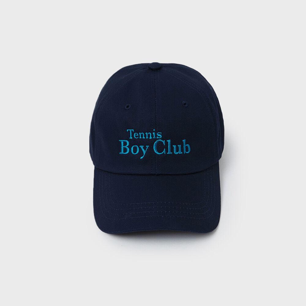LETTERING LOGO POLO HAT NAVY