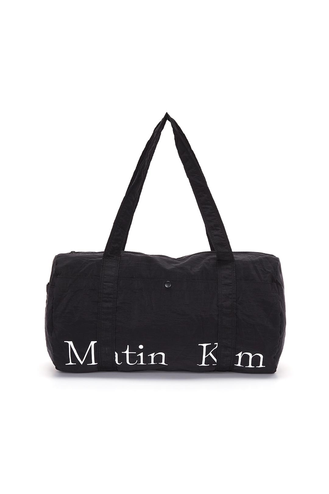 LOGO SPORTY DUFFEL BAG IN BLACK