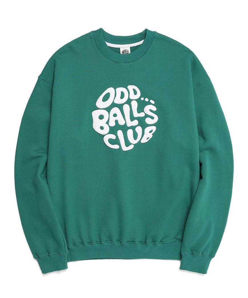 ODBC BOUCLE LOGO SWEATSHIRTS GREEN