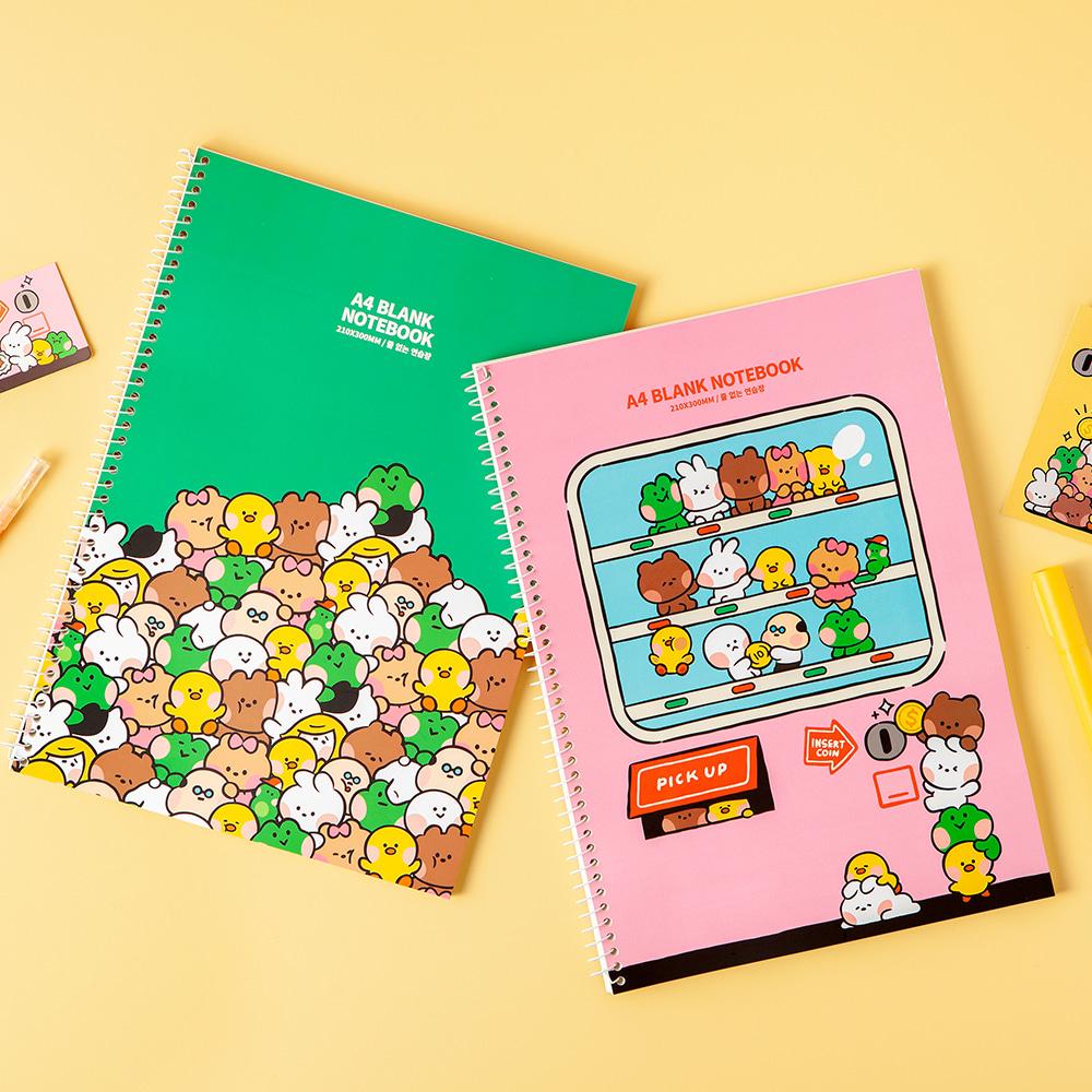 라인프렌즈 A4연습장