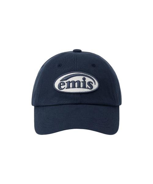 이미스(EMIS)  TONE ON TONE WAPPEN BALL CAP-NAVY - 사이즈 & 후기 | 무신사