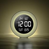 미드나잇 무드등 LED 디지털 벽시계 탁상시계