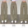 [숏,기본,롱/기장선택] 이도 하이웨스트 와이드 카고 팬츠 (5color) [키작바지/여름바지/핑크/벚꽃/새내기/새학기/통바지]