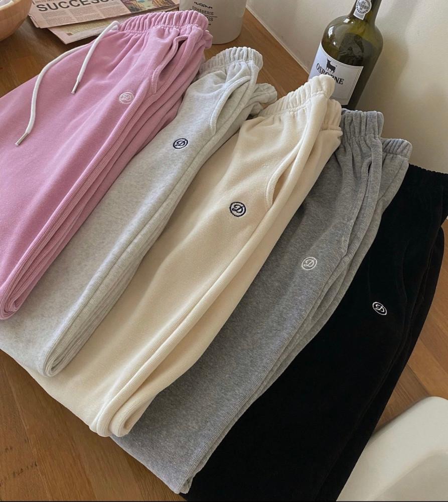 소프트 벨벳 조거팬츠 ( 따뜻한 조거팬츠 / 벨벳조거 / 부드러운팬츠 )