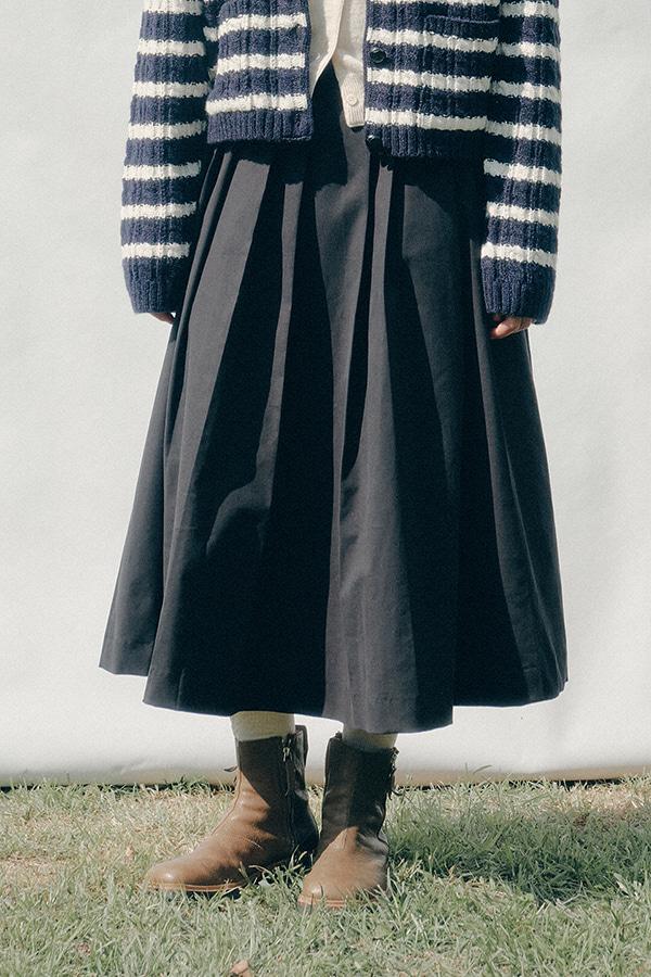 CLASSIC PLEATS SKIRT(BK)