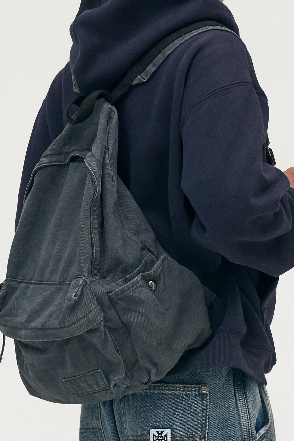 VINTAGE WASHING BACKPACK [CHARCOAL]