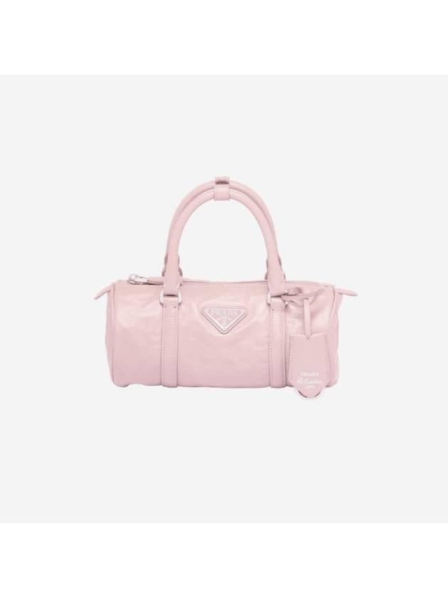 프라다 앤티크 나파 레더 핸드백 앨러배스터 핑크 1BA389 UVL F0E18