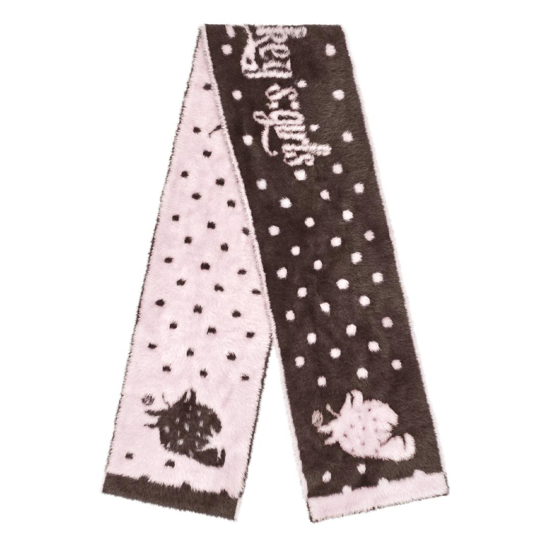 STAR BERRY MUFFLER [BROWN]