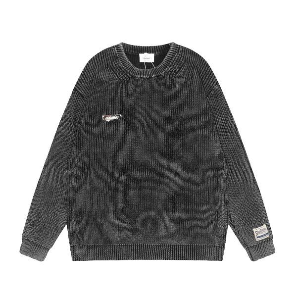 가바바 남녀공용 톤다운 된 컬러로 데일리룩으로 입기 좋은 긴팔 스웨터 G78246