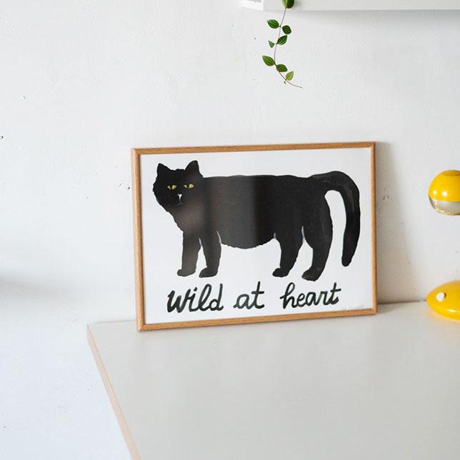 Léa Maupetit Wild at heart Print