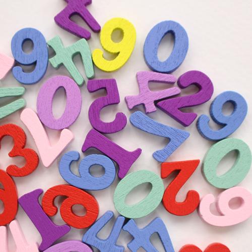 숫자 나무비즈 50p