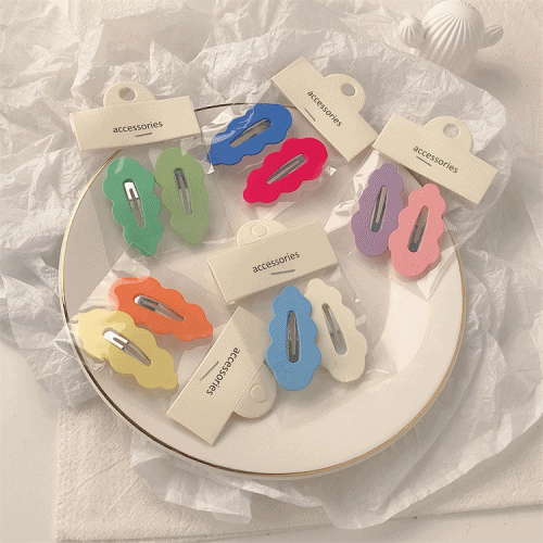 왕똑딱핀 앞머리삔 똑딱핀 딱핀 세트 미니 하리보 단발 앞