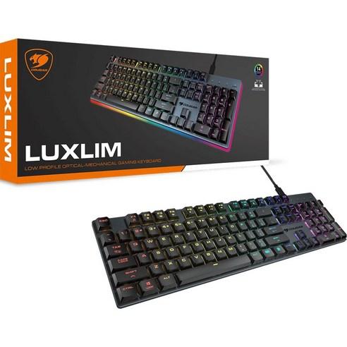 COUGAR LUXLIM 게이밍 무접점 유선 일반형 키보드