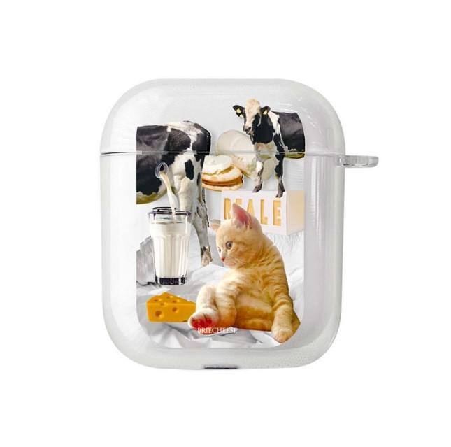 [브리치즈] 프레쉬밀크 에어팟케이스