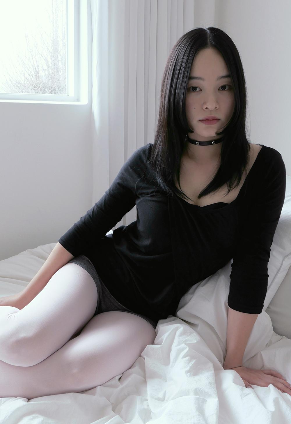 [BABYRAB] fountain t in black