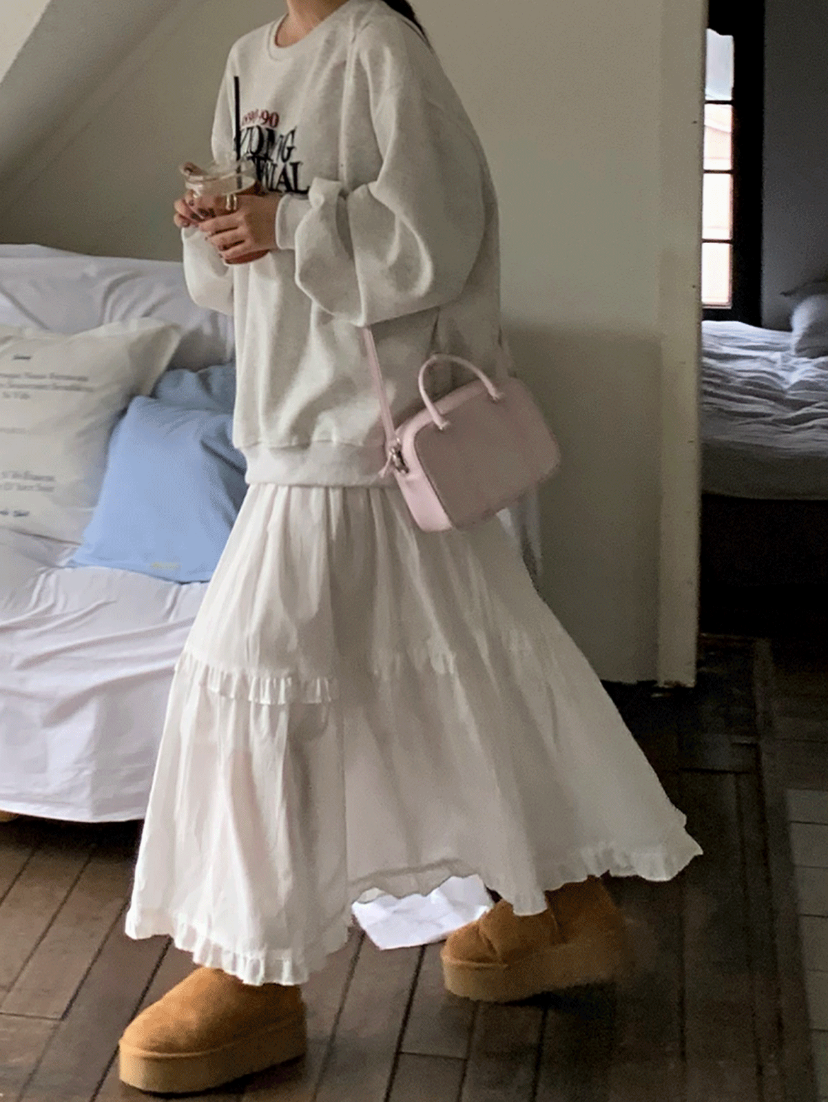 moel cancan skirt (2color) 추천!