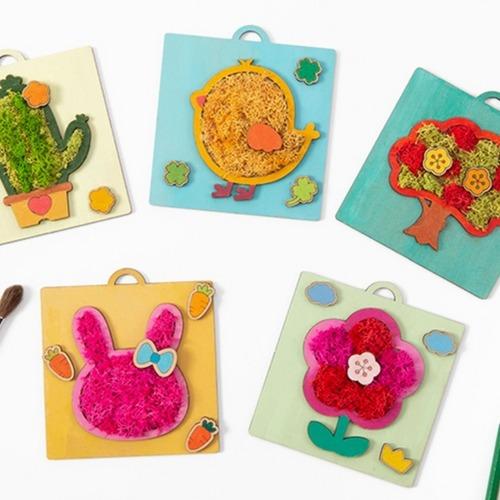 모스 액자 만들기 DIY 키트 컬러링 미술 학습