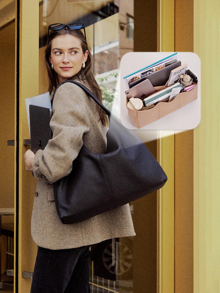 유엠유엠 예약배송 캐리올 빅 숄더백 590g - 2 Colors 보부상가방