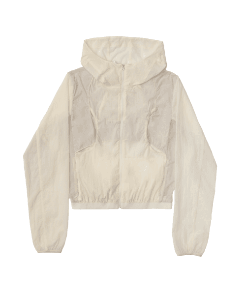 오호스(OJOS)  Inner Strap Light Windbreaker / Ivory - 사이즈 & 후기 | 무신사
