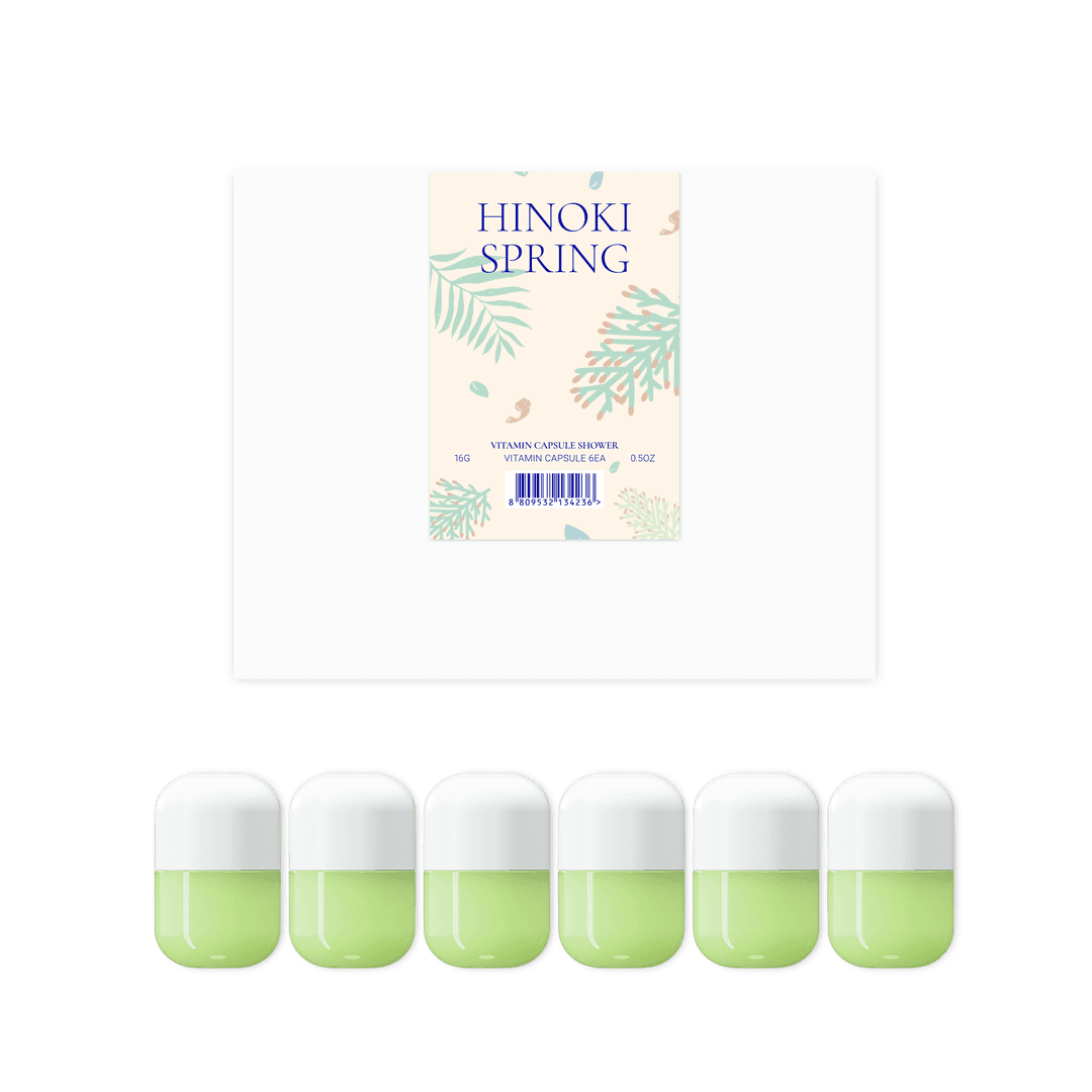 [SHIFT] 히노끼 스프링 캡슐 6입 세트