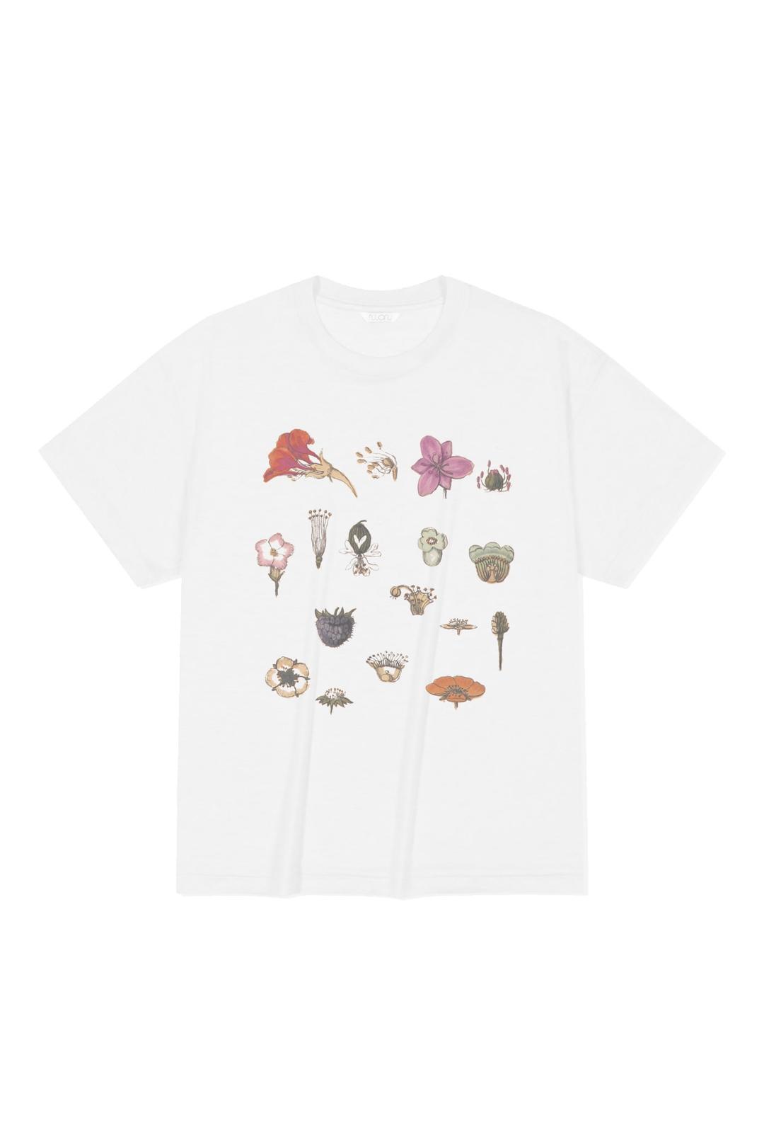 Botanic Tee_Ivory
