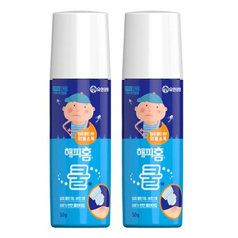 해피홈 외용소독 쿨액 50g, 2개