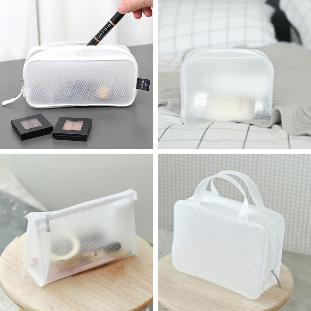 꾸꾸룸 방수파우치 미니파우치 투명파우치 여벌옷 어린이집준비물 메이크업 목욕가방