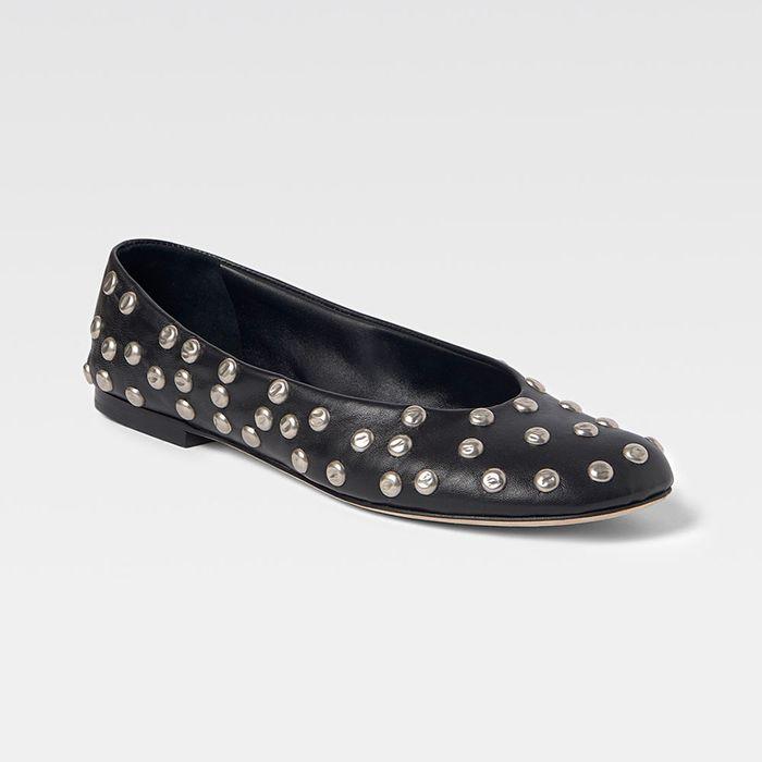 (W) BAILARINA STUDS (BLACK)