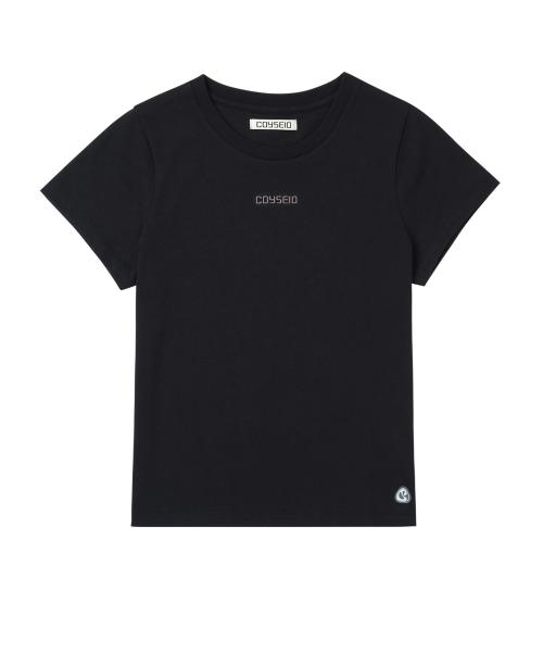 코이세이오(COYSEIO)  MINI LOGO T-SHIRT BLACK - 사이즈 & 후기 | 무신사