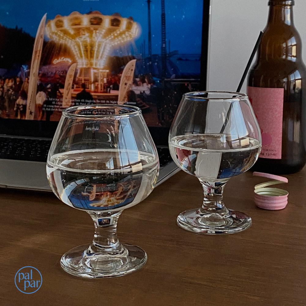 [palpar]꼬마 고블렛 빈티지 귀여운 미니 와인잔 술잔 위스키 꼬냑 브랜디잔 글라스