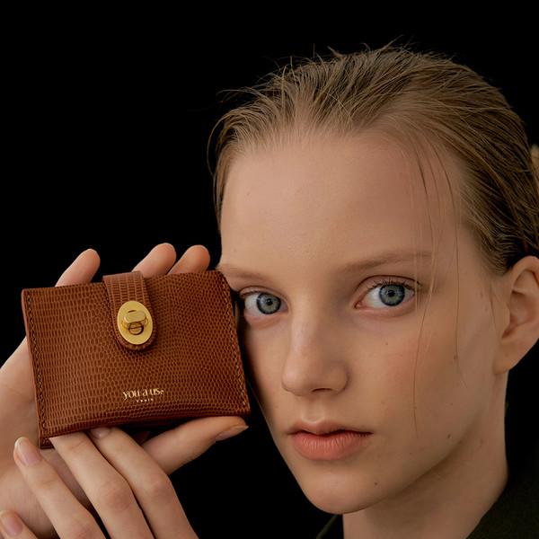 Roto wallet - Lizard brown