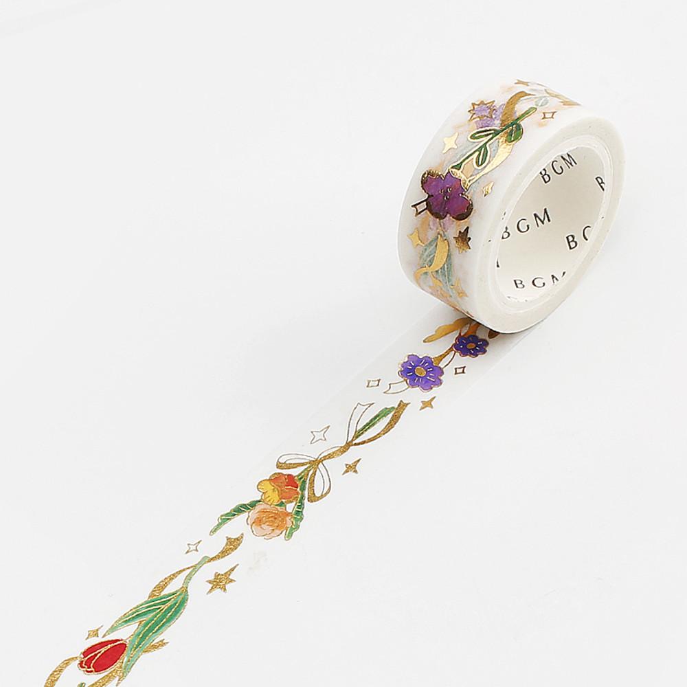 BGM 스페셜금박 마스킹테이프(3) 리본 / BM-SPRR002