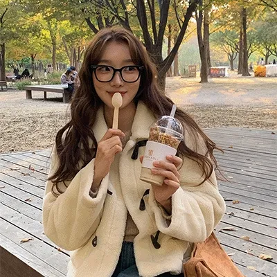 [당일발송🎉] 커리 더플 무스탕 떡볶이 카라 자켓 - 3color