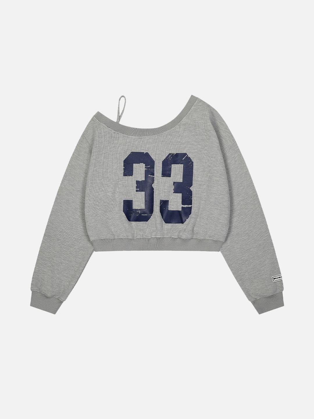 Aelfric Eden 33 Graphic Sweatshirt - Grey / S