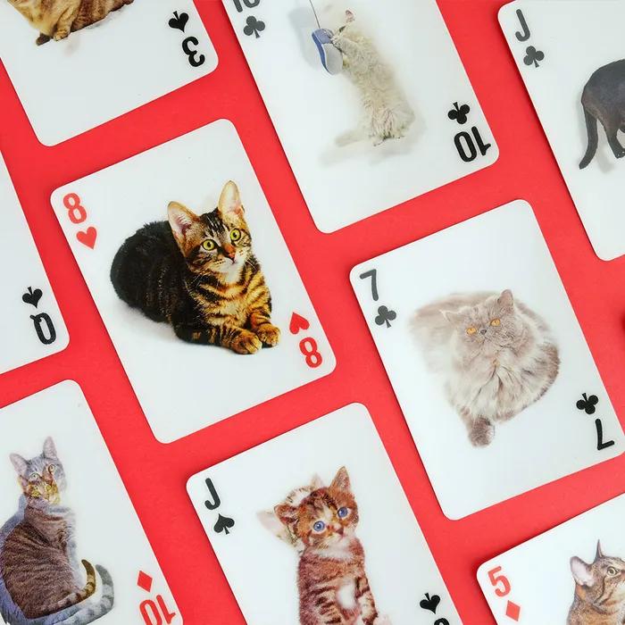 KIKKERLAND 키커랜드 플레잉 카드 - 3D 고양이 (GG38)