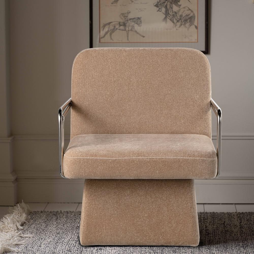 ROTATE EASY CHAIR_BEIGE