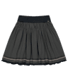 COYSEIO X BLYTHE FOLDING SHIRRING SKIRT CHARCOAL