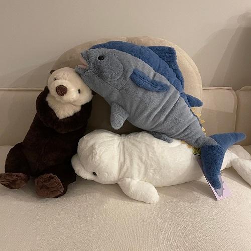 SUNLEMON) 무릎인형★해양동물 시리즈