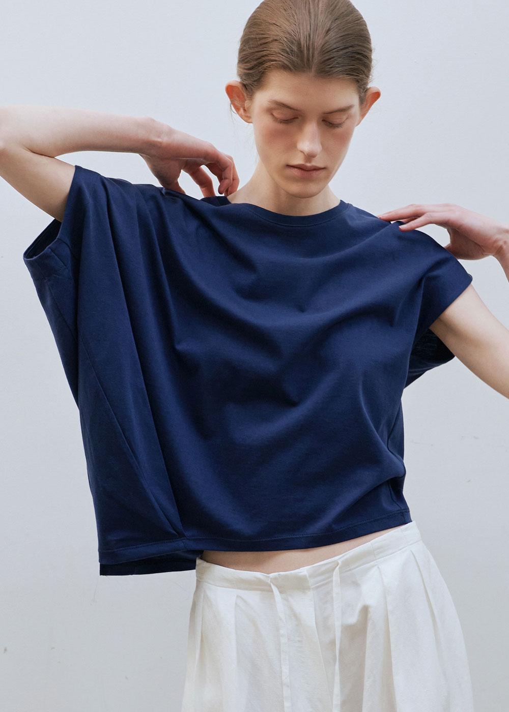 카오 라운드 티 (2컬러)