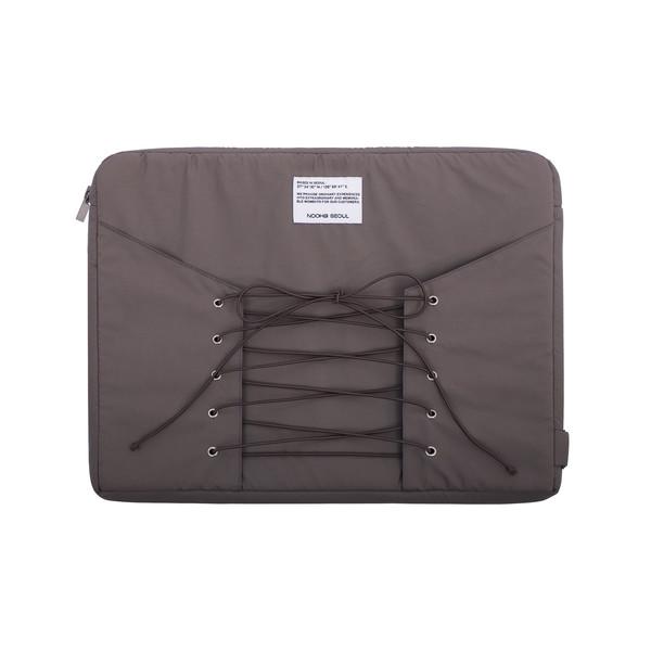[exclusive] Eyelet Laptop Pouch_heather