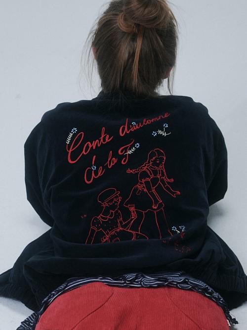 HARVEST ZIP-UP JACKET, NAVY