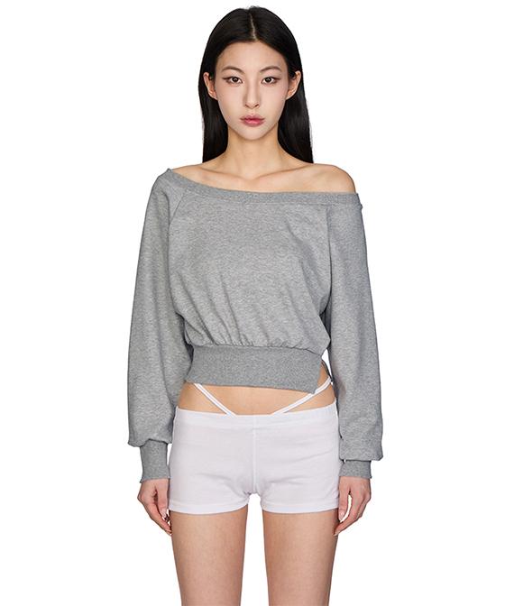 프링 슬릿 오프숄더