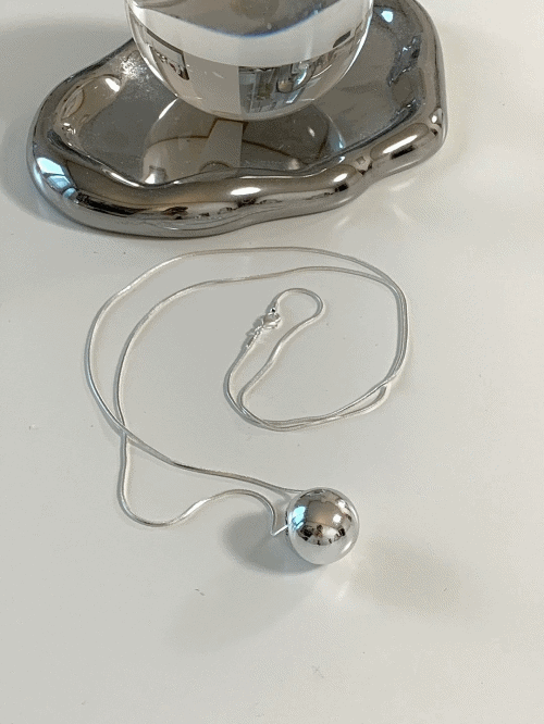 볼 체인 목걸이