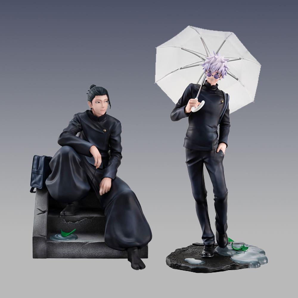 (25년 8월 발매) 메가토레샵 한정품 메가하우스 피규어 고죠 사토루 & 게토 스구루 고전 Ver. / 주술회전 [특전 포함]